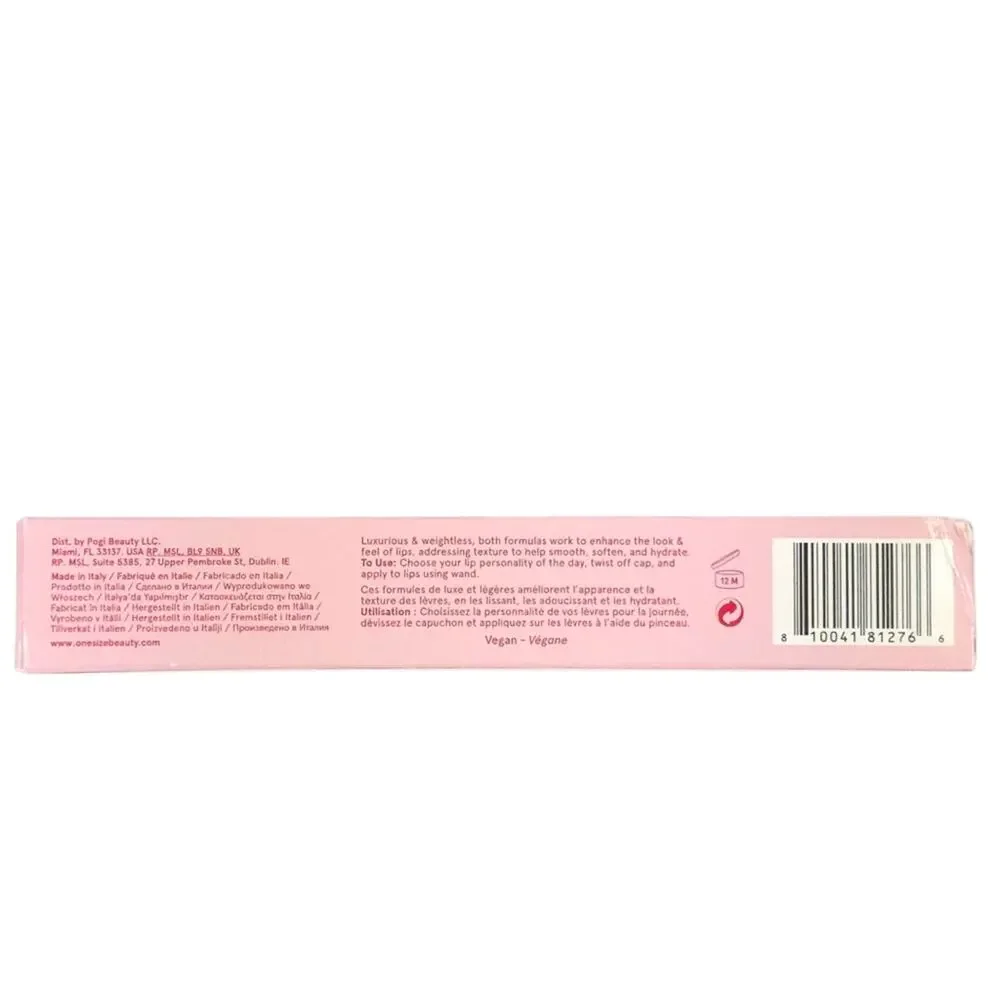 One/Size Beauty Lip Snatcher Hydrating Liquid Lipstick and Lip Gloss Duo